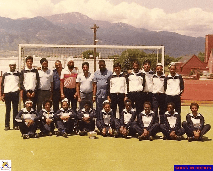 1984 Olympic Games Kenyan Men's Hockey Team