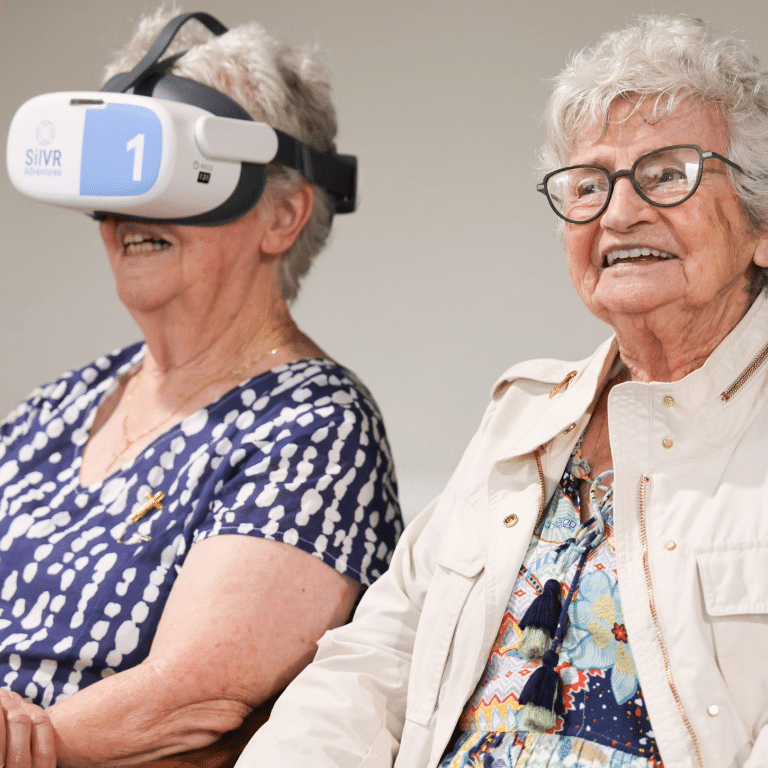 01 - Residents enjoying VR session